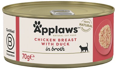 Applaws kycklingbröst/anka 70g - 2