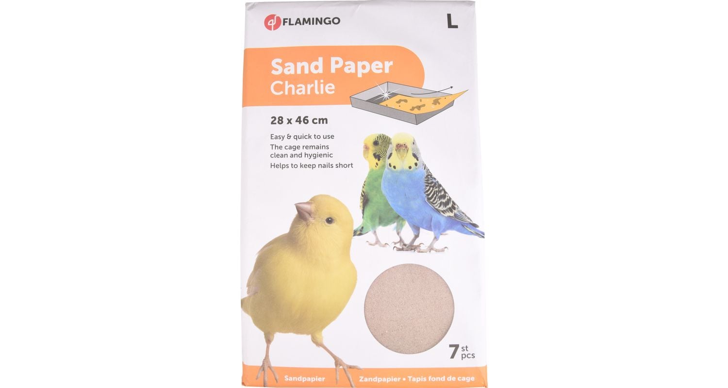 Sandpapper Flamingo 28x46cm 7-P
