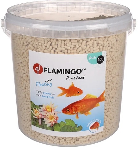 Dammfoder Beige Sticks 10L Hink