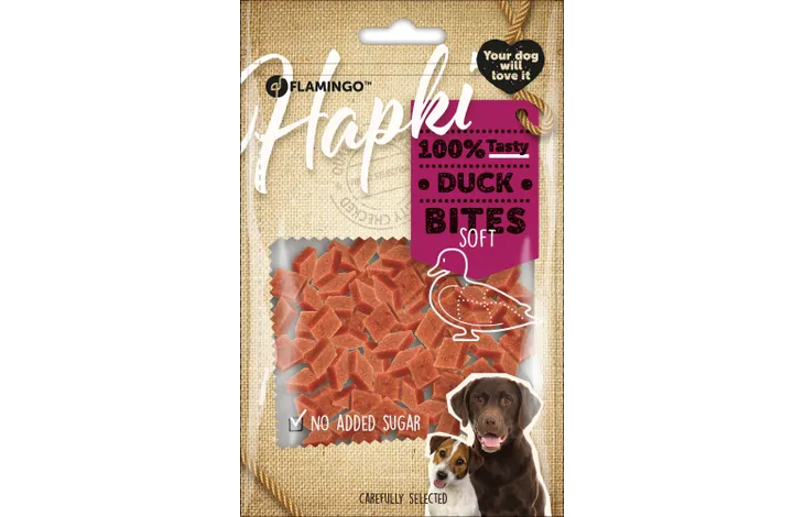 Duck snack soft bites 85g
