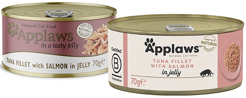Applaws Tonfisk & Lax i gelé 70g