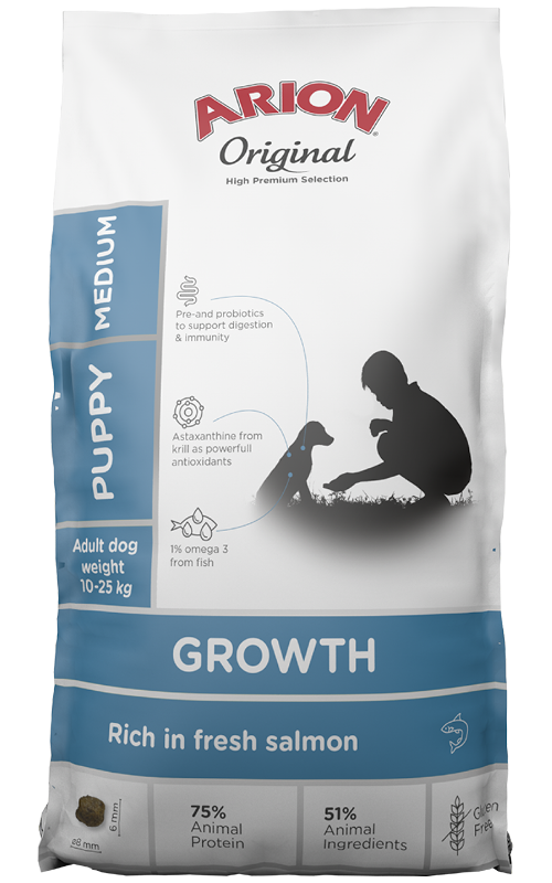 Arion Original Growth Fish Medium 2kg