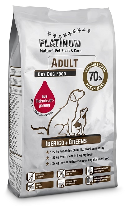 Platinum Adult Iberico+greens 3x5kg