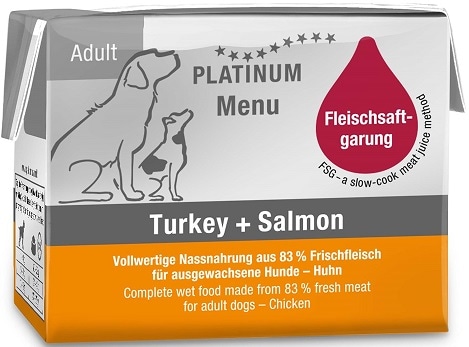 Platinum Våtfoder Adult Kalkon & Lax 90g