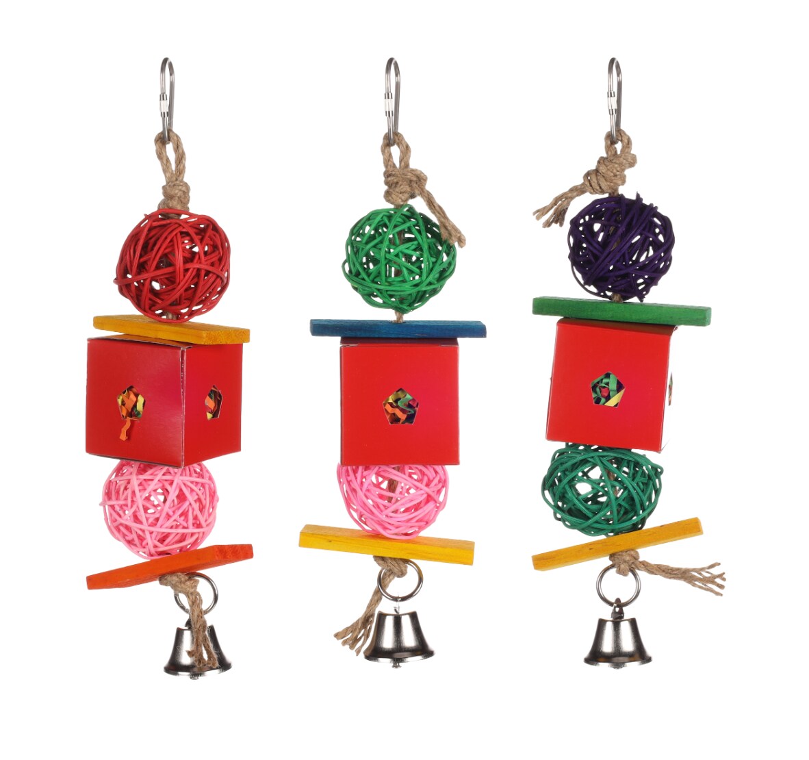 Fågelleksak Cube 24cm