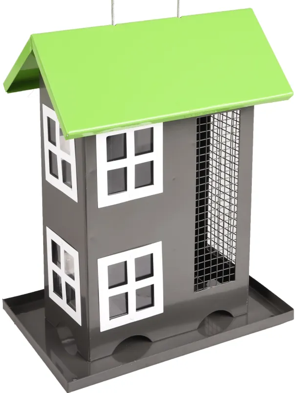 Vildfågelmatare för frö och nötter