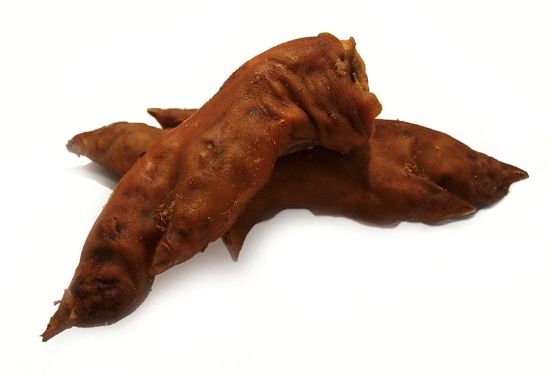 Torkade grisfötter/st