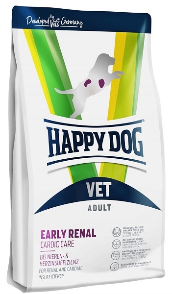 Happy Dog Vet Early Renal & Cardio Care 1kg (Njur & hjärtproblem)