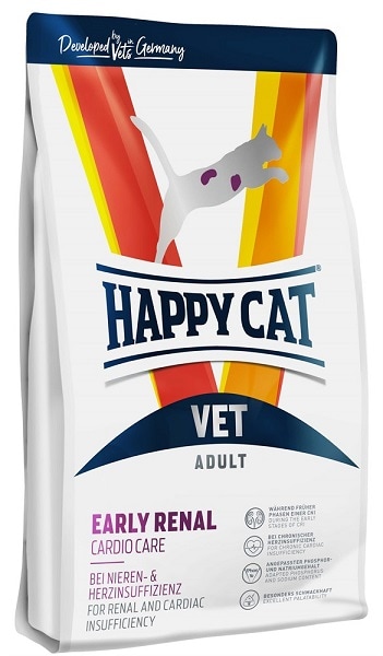 Happy Cat Vet Early Renal & Cardio Care 1kg (Njur & hjärtproblem)