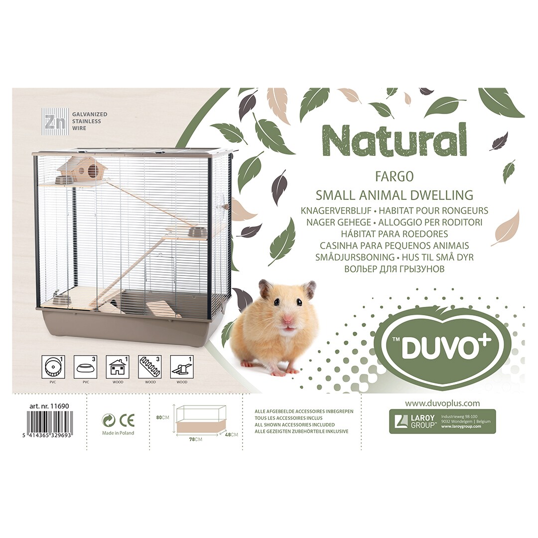 Gnagarbur Fargo 78x48x80cm - 2