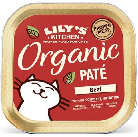 Lily´s Cat Organic Beef Paté 85g