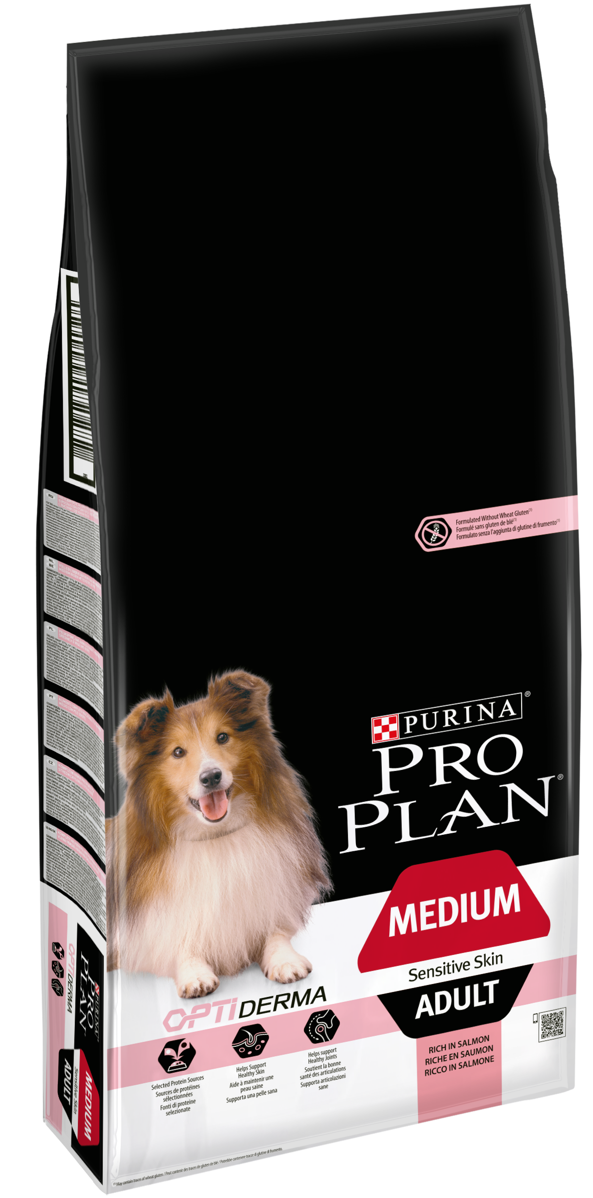 Pro Plan Medium Adult Sensitive skin lax 14kg