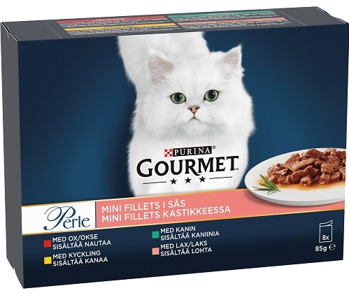Gourmet Perle Mini Fillets i sås 8x85g