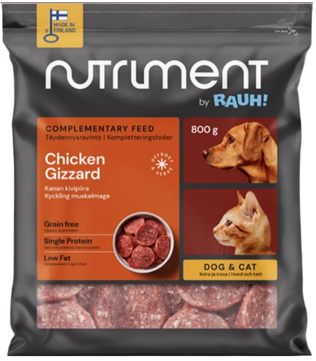 Nutriment Kyckling Muskelmage 800g