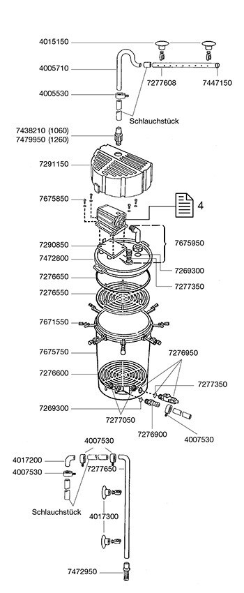 Eheim O-ring Pumphus Classic 1500XL mfl - 2
