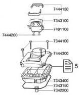 Eheim O-rings set Slanganslutning 2226/2328/2227/2329 - 2