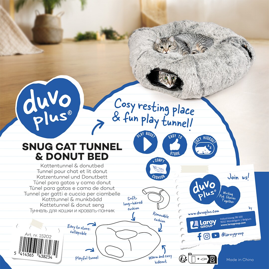 Cat Tunnel/Donut Bed