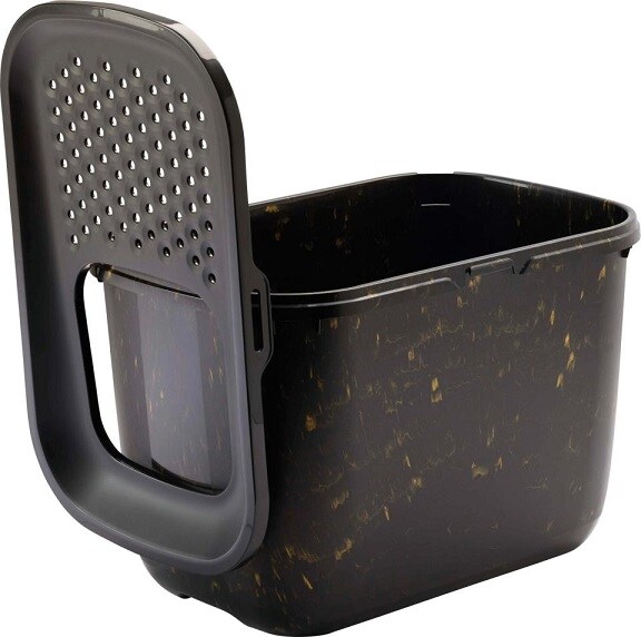 Toalåda Hop in Svart/Guld Marble - 2