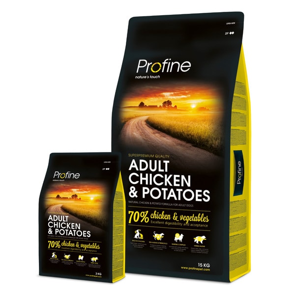 Profine adult kyckling&potatis 3kg