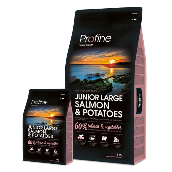Profine junior large lax & potatis 3kg