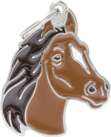 ID-bricka Wild Häst brun