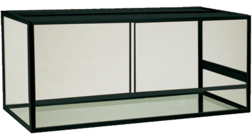 Terrarium svart 150x60x60cm