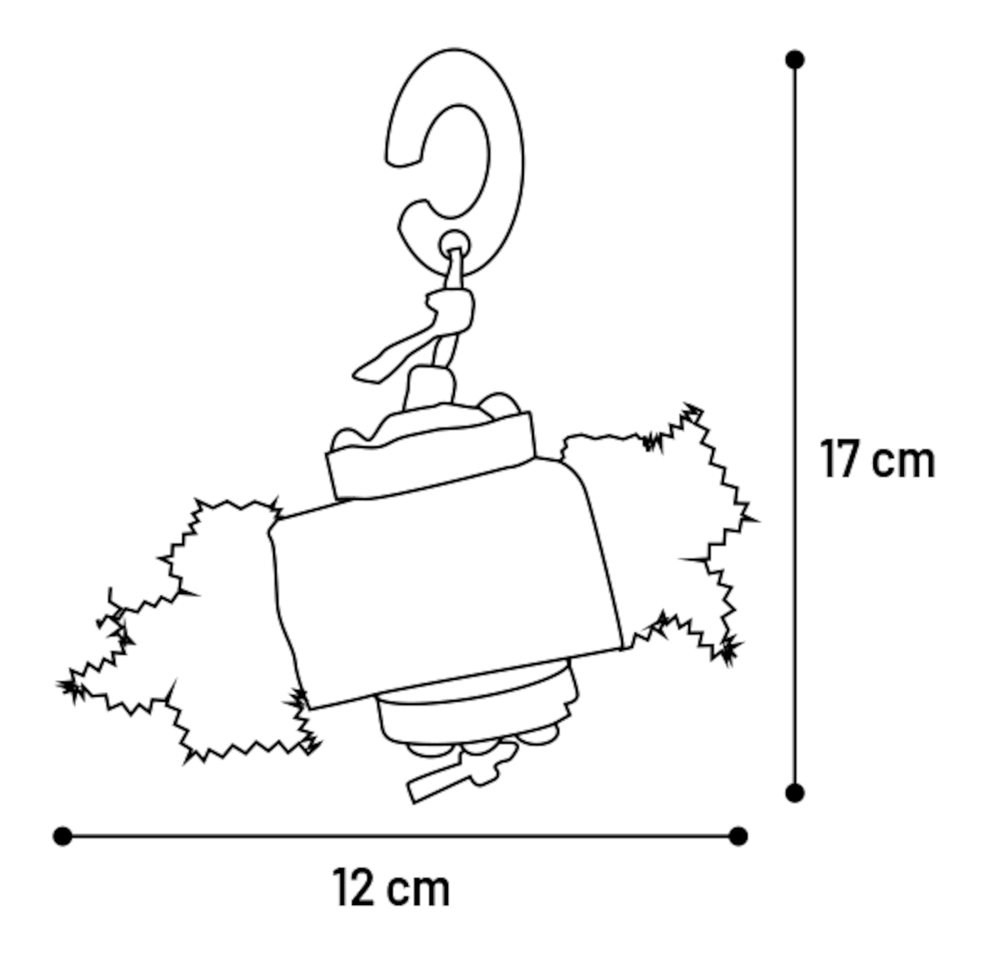 Gnagarleksak Lato 14cm - 2