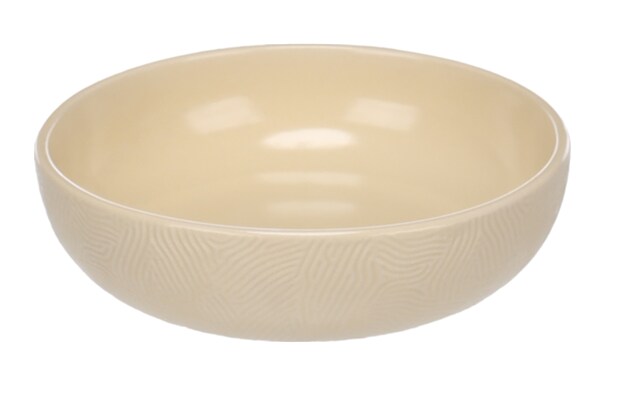 Marsvinskål Gul Med Mönster