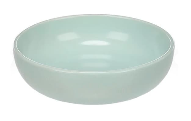 Marsvinskål Ljusblå Med Mönster