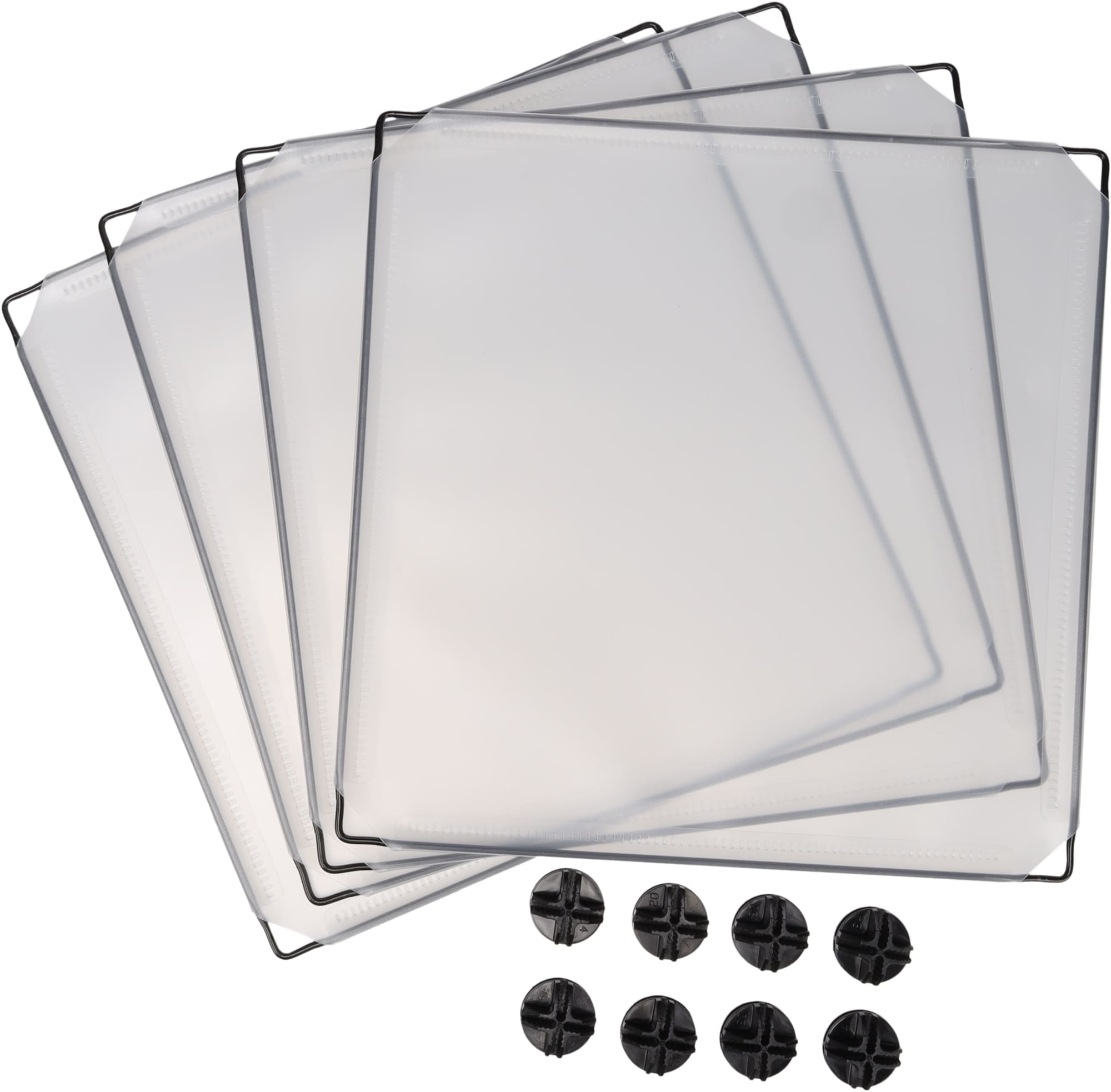 Påbyggnadskit Transparent 4-pack