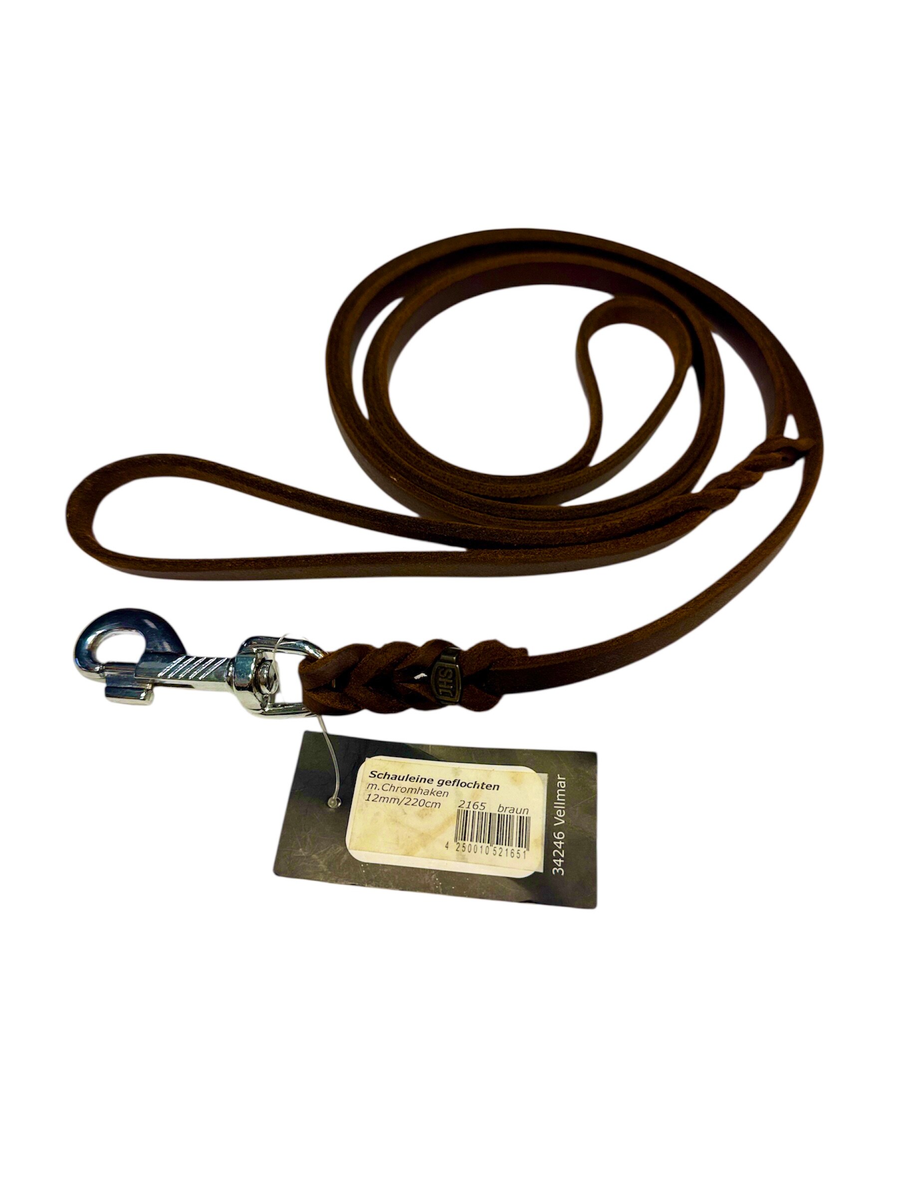 Läderkoppel 12mmx220cm