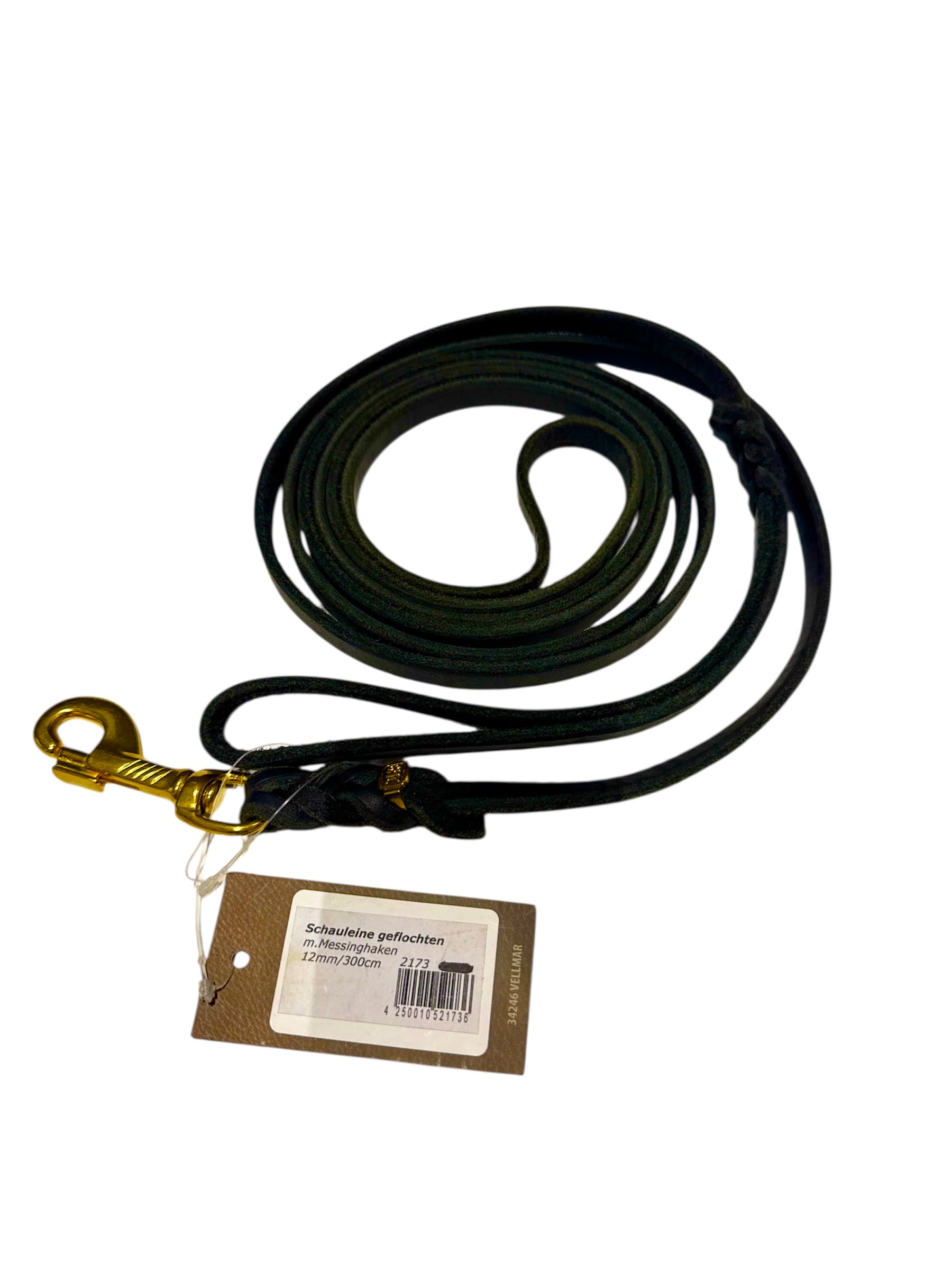 Läderkoppel 12mm/300cm