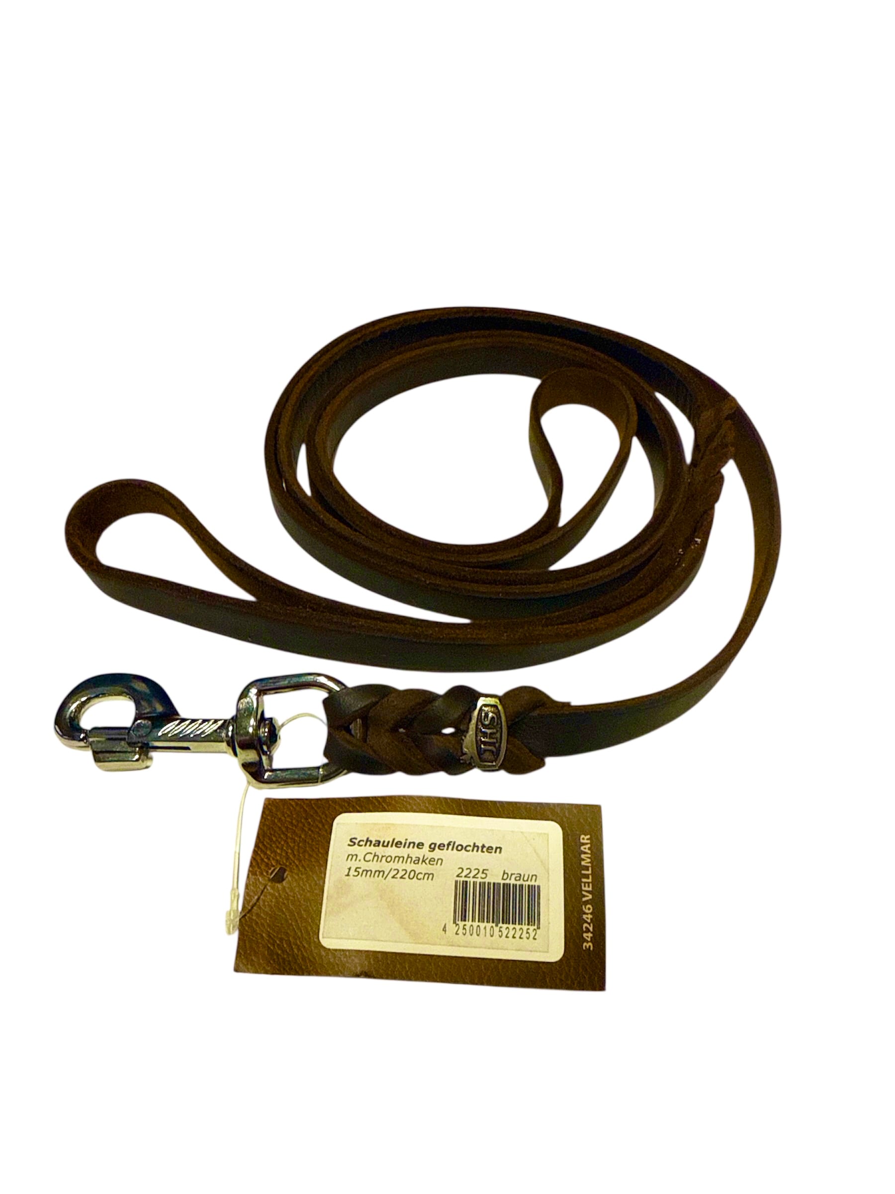 Läderkoppel 15mmx220cm