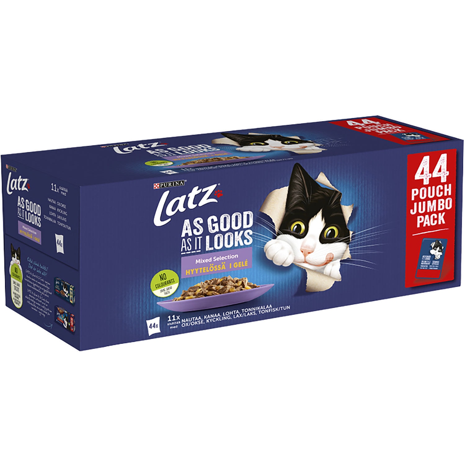 LATZ 44-pack Mixed Selection i gele