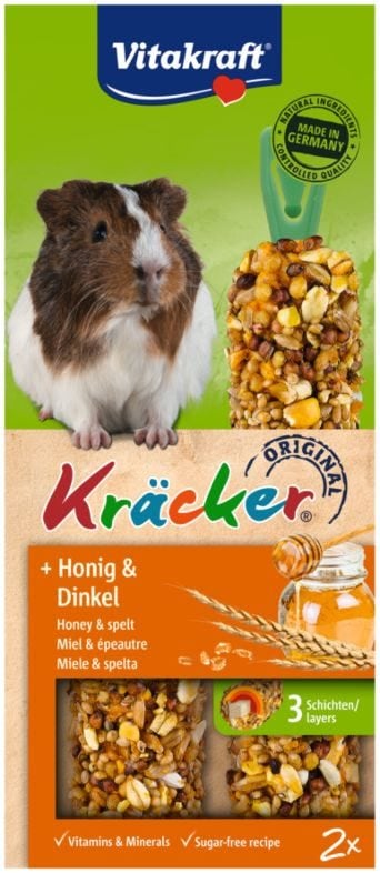 Vitakraft Kräcker Marsvin med honung och dinkel