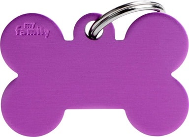 ID-bricka Basic Ben Lila Stor