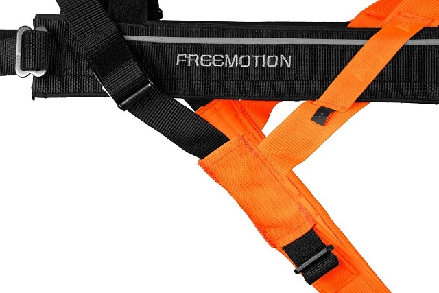Non-Stop Freemotion Harness 5.0 Black/Orange flera storlekar - 2