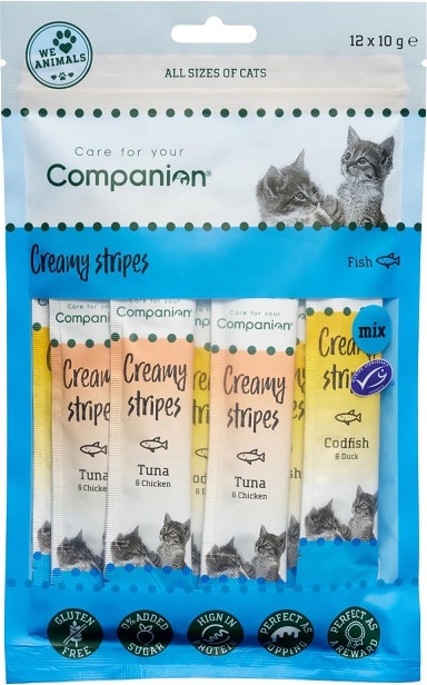 Companion Liquid Snack 12x10g Fisk/Fågel