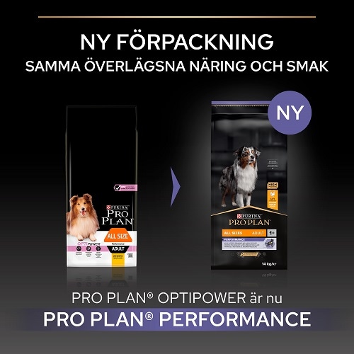 Pro Plan All Sizes Adult Performance 14kg