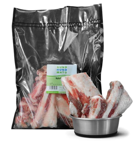 Sund Hundmat Kalvbröstben 1kg