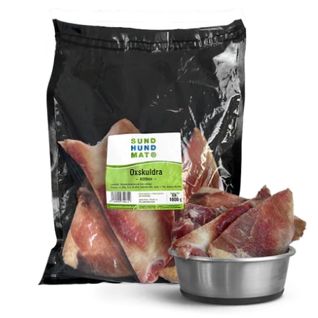 Sund Hundmat Oxskuldra 1kg