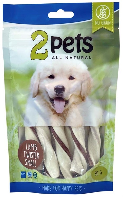 2pets tuggtwister Lamm 7-p/ 80g