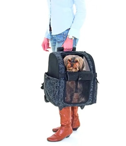 Transportväska svart/grå 32x29x52CM