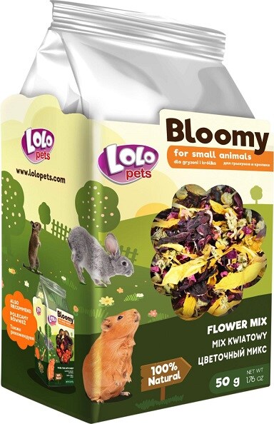 Bloomy Flower Mix 50g Smådjur