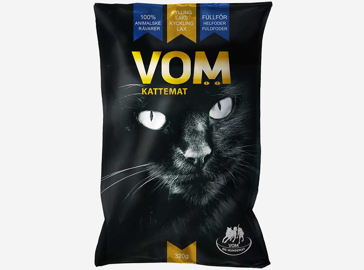 VOH Kattemat Kyckling & Lax 24x320g