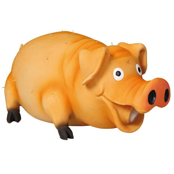 Latexgris m oink-ljud 21cm
