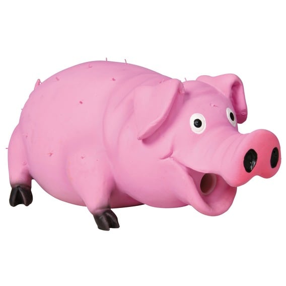 Latexgris m oink-ljud 21cm
