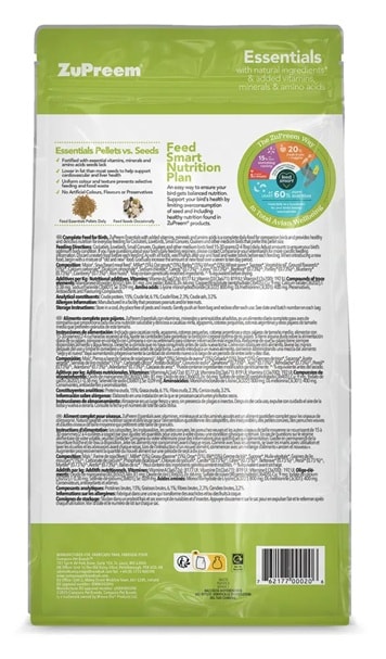 Zupreem Pellets Medium Birds 1kg - 2