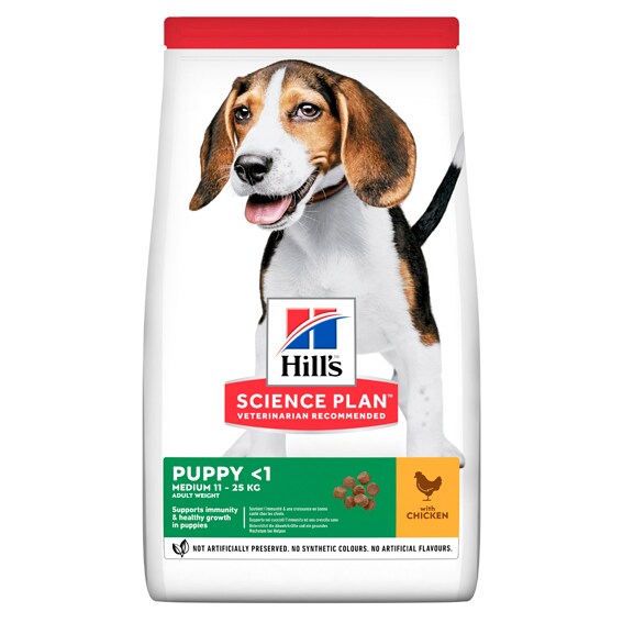 Hill's hund Puppy medium chicken 12kg