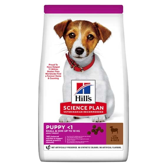 Hill's hund Puppy Small & Mini Lamm 1,5kg